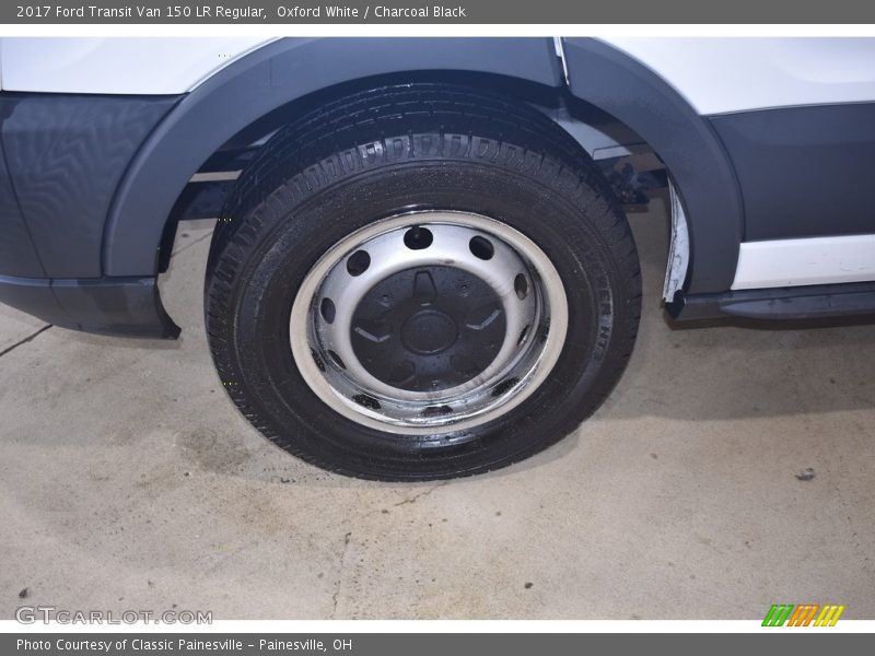 Oxford White / Charcoal Black 2017 Ford Transit Van 150 LR Regular