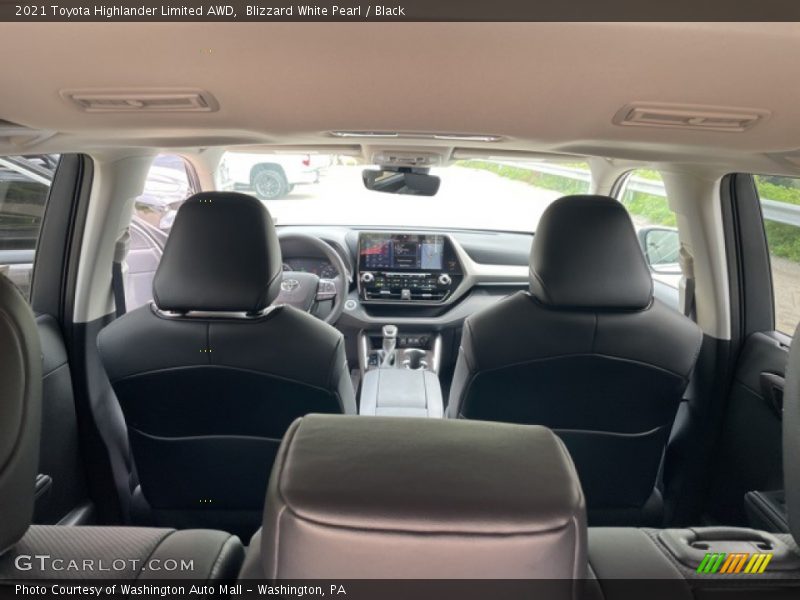 Blizzard White Pearl / Black 2021 Toyota Highlander Limited AWD