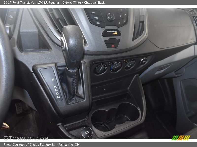 Oxford White / Charcoal Black 2017 Ford Transit Van 150 LR Regular
