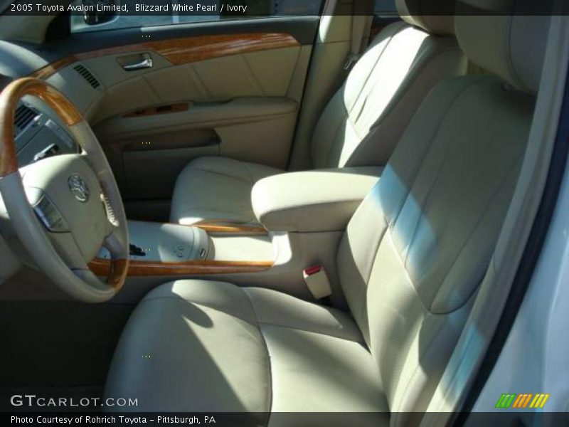 Blizzard White Pearl / Ivory 2005 Toyota Avalon Limited