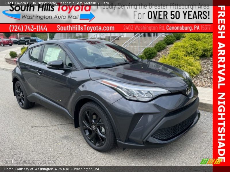 Magnetic Gray Metallic / Black 2021 Toyota C-HR Nightshade