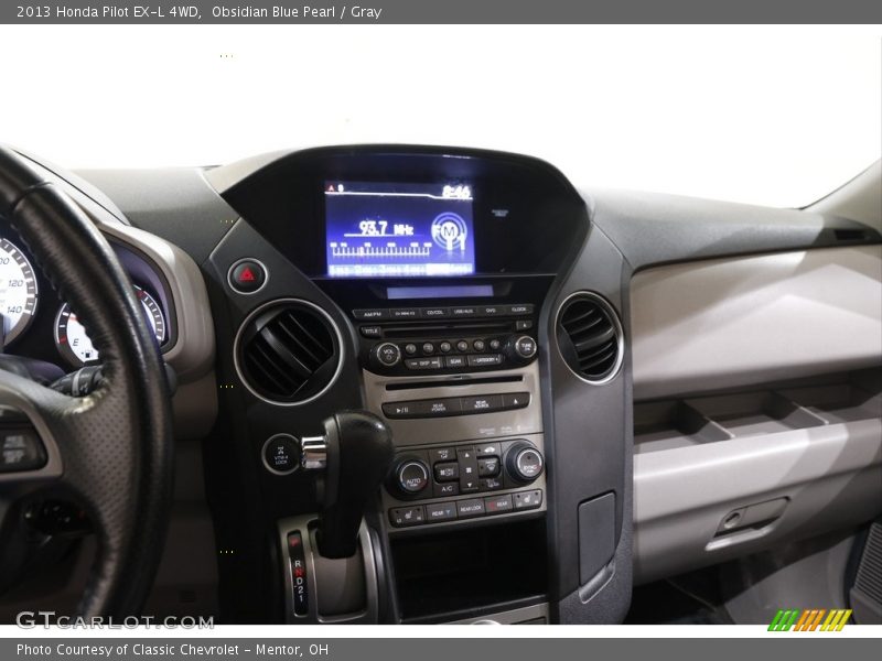 Obsidian Blue Pearl / Gray 2013 Honda Pilot EX-L 4WD