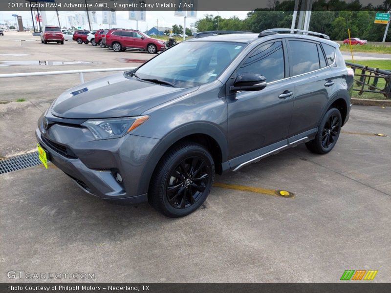 Magnetic Gray Metallic / Ash 2018 Toyota RAV4 Adventure AWD
