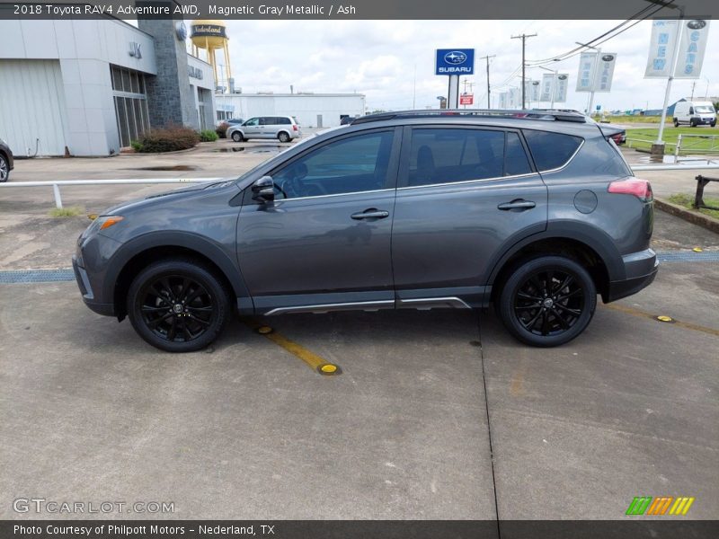 Magnetic Gray Metallic / Ash 2018 Toyota RAV4 Adventure AWD