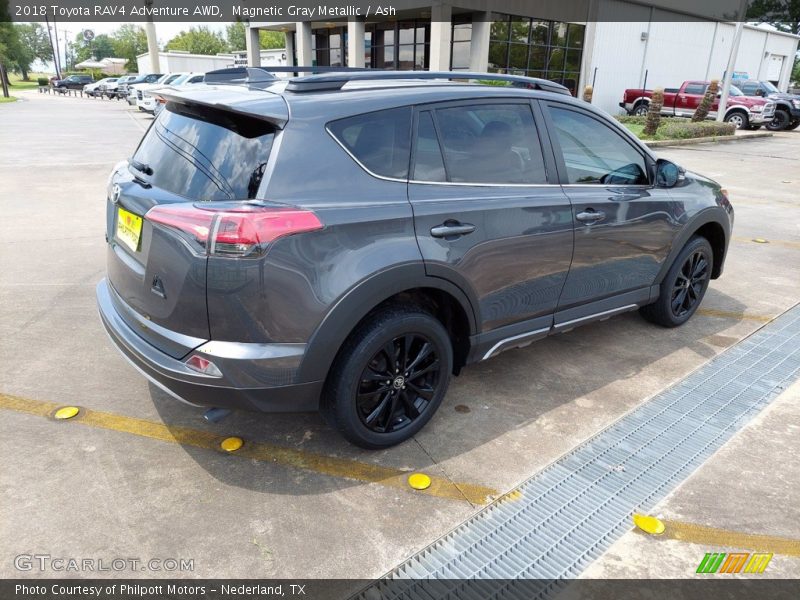 Magnetic Gray Metallic / Ash 2018 Toyota RAV4 Adventure AWD
