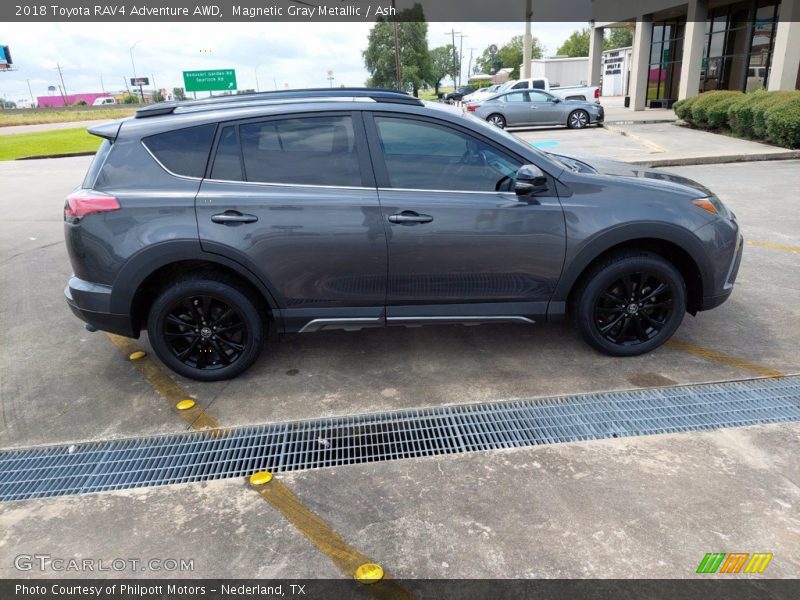 Magnetic Gray Metallic / Ash 2018 Toyota RAV4 Adventure AWD