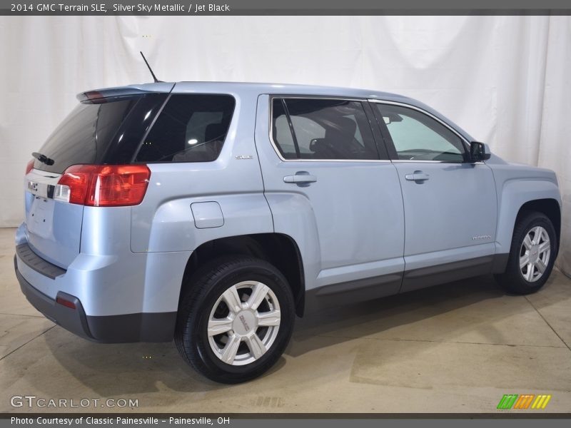 Silver Sky Metallic / Jet Black 2014 GMC Terrain SLE