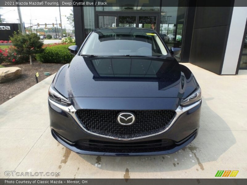Deep Crystal Blue / Black 2021 Mazda Mazda6 Touring