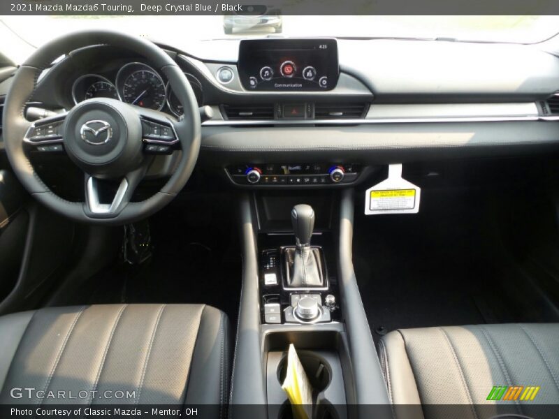 Deep Crystal Blue / Black 2021 Mazda Mazda6 Touring