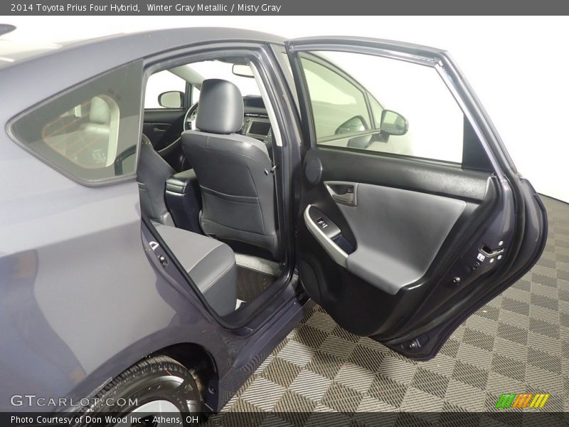 Winter Gray Metallic / Misty Gray 2014 Toyota Prius Four Hybrid