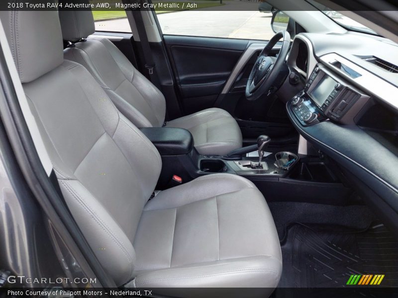 Magnetic Gray Metallic / Ash 2018 Toyota RAV4 Adventure AWD