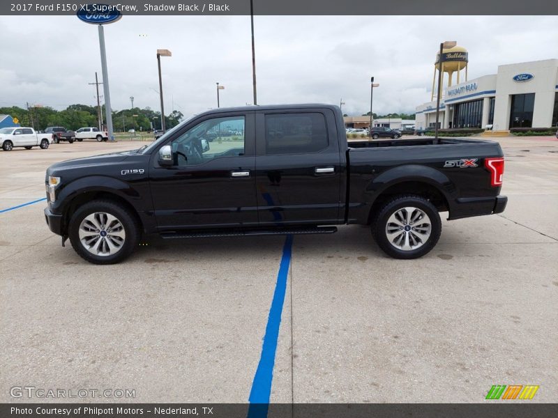 Shadow Black / Black 2017 Ford F150 XL SuperCrew