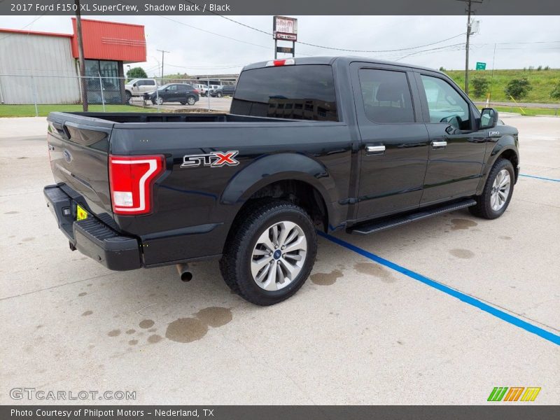 Shadow Black / Black 2017 Ford F150 XL SuperCrew
