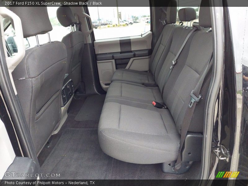 Shadow Black / Black 2017 Ford F150 XL SuperCrew