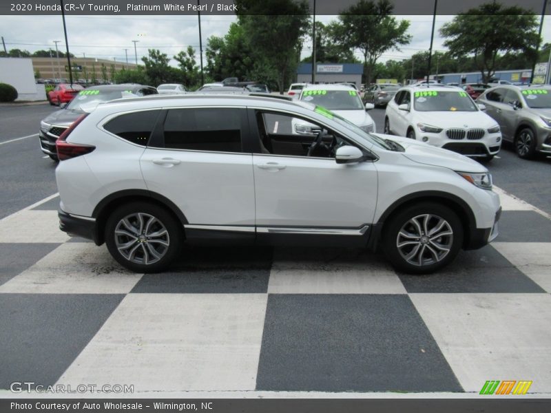 Platinum White Pearl / Black 2020 Honda CR-V Touring