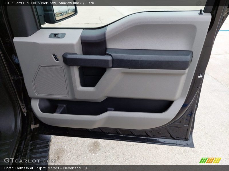 Shadow Black / Black 2017 Ford F150 XL SuperCrew