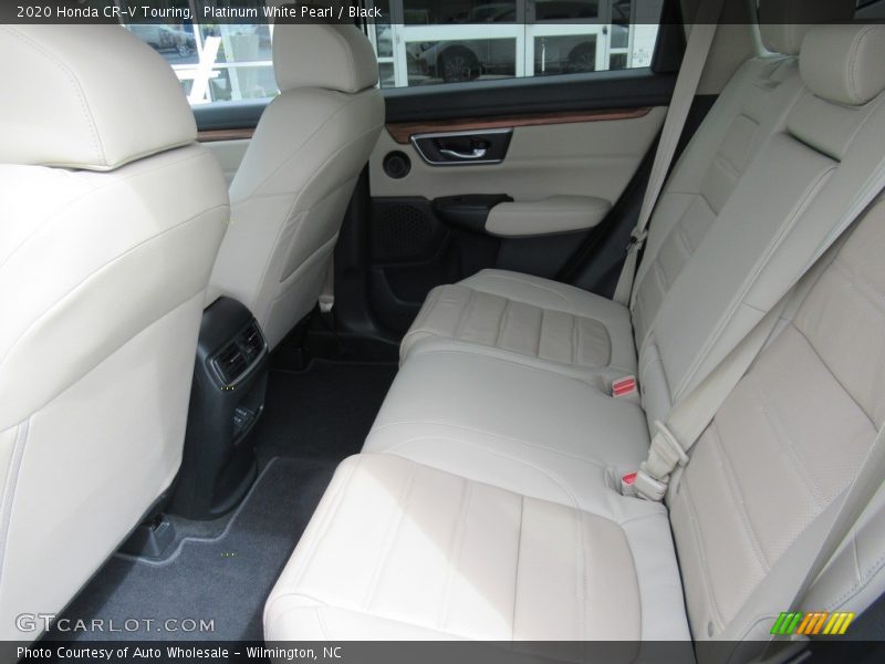 Platinum White Pearl / Black 2020 Honda CR-V Touring