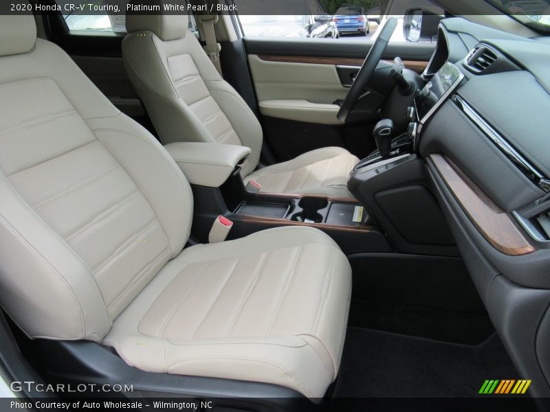 Platinum White Pearl / Black 2020 Honda CR-V Touring