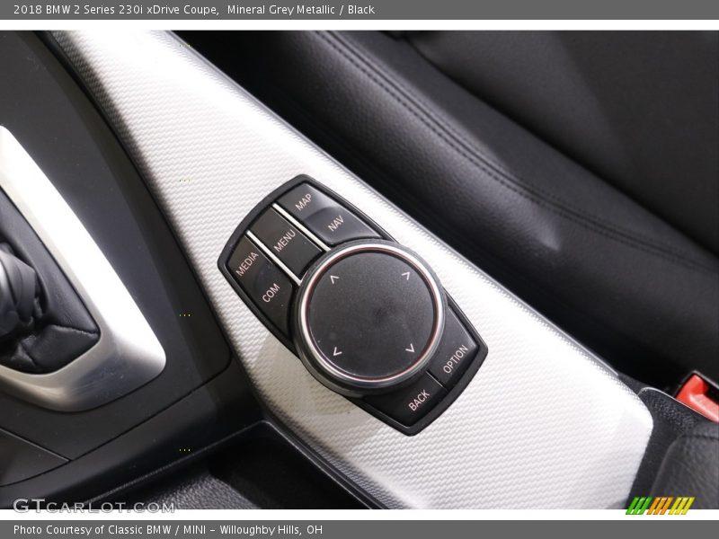 Mineral Grey Metallic / Black 2018 BMW 2 Series 230i xDrive Coupe