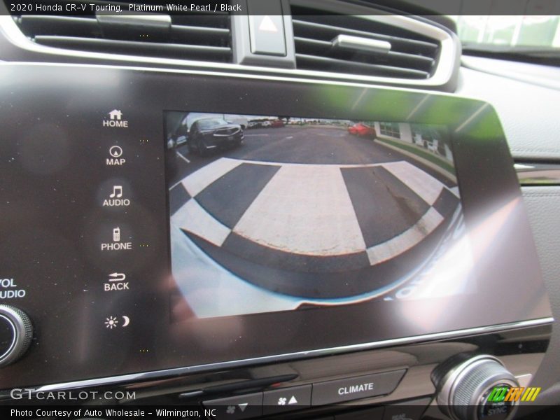 Platinum White Pearl / Black 2020 Honda CR-V Touring