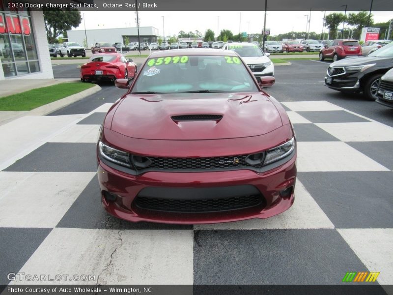 Octane Red / Black 2020 Dodge Charger Scat Pack