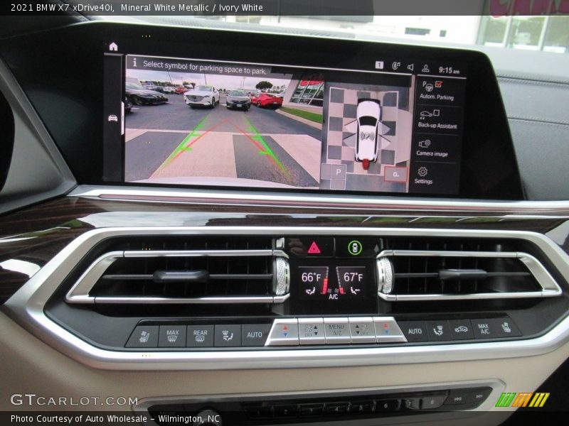 Mineral White Metallic / Ivory White 2021 BMW X7 xDrive40i
