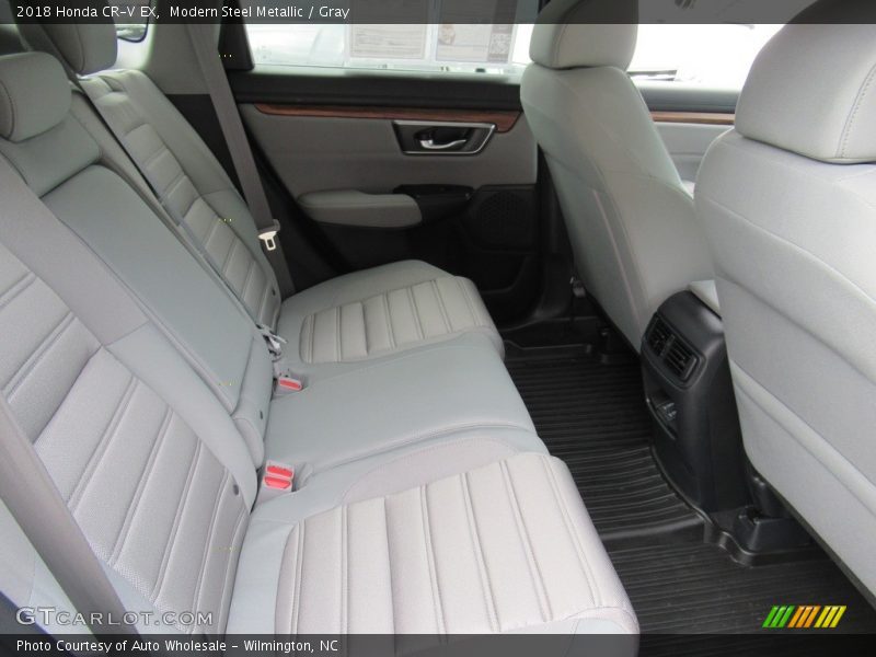 Modern Steel Metallic / Gray 2018 Honda CR-V EX
