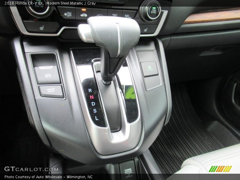 Modern Steel Metallic / Gray 2018 Honda CR-V EX