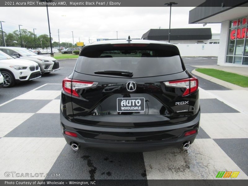 Majestic Black Pearl / Ebony 2021 Acura RDX Technology AWD