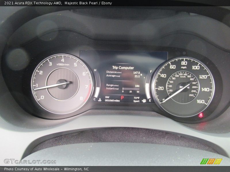  2021 RDX Technology AWD Technology AWD Gauges