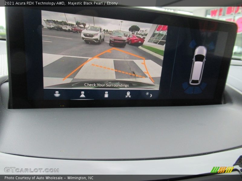 Majestic Black Pearl / Ebony 2021 Acura RDX Technology AWD