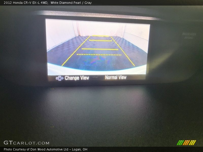 White Diamond Pearl / Gray 2012 Honda CR-V EX-L 4WD
