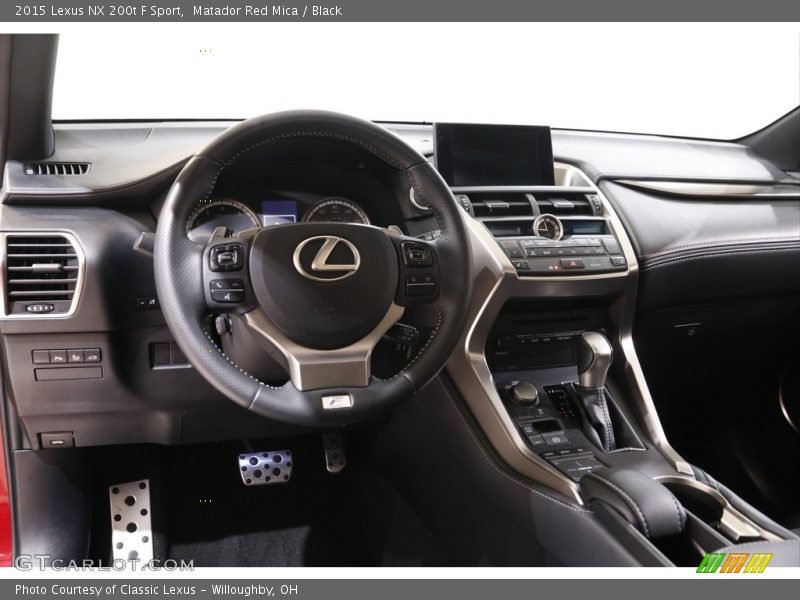 Dashboard of 2015 NX 200t F Sport