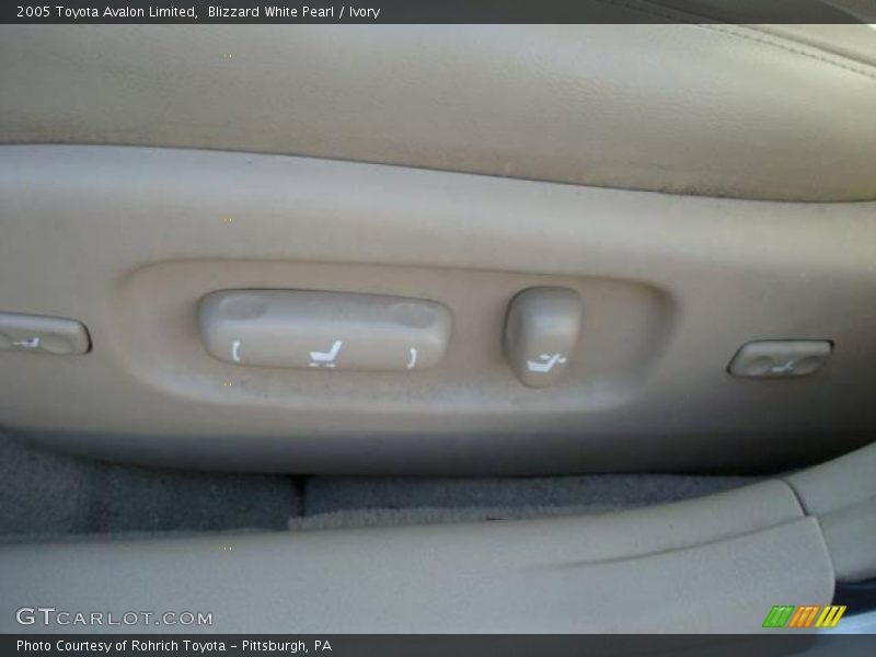 Blizzard White Pearl / Ivory 2005 Toyota Avalon Limited