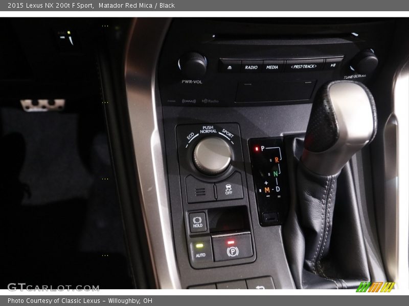  2015 NX 200t F Sport 6 Speed ECT-i Automatic Shifter