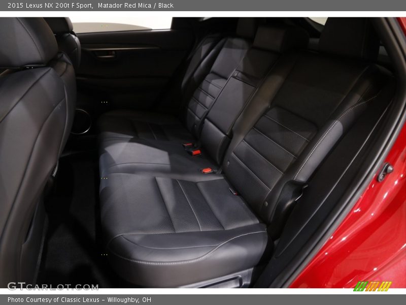 Matador Red Mica / Black 2015 Lexus NX 200t F Sport