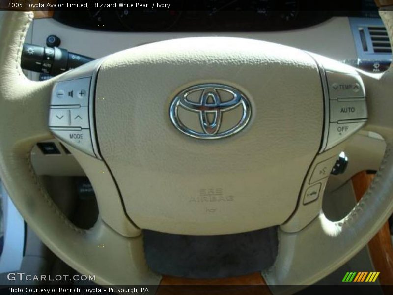 Blizzard White Pearl / Ivory 2005 Toyota Avalon Limited