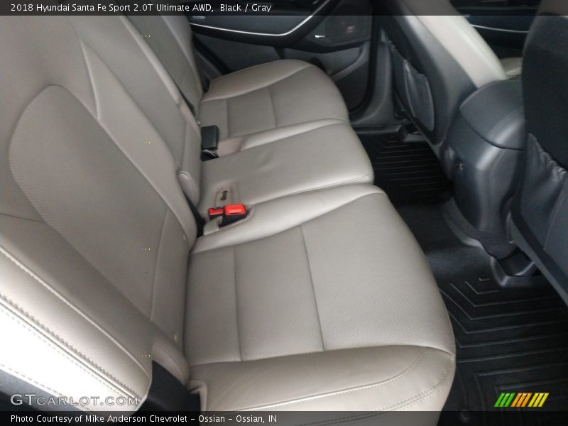 Black / Gray 2018 Hyundai Santa Fe Sport 2.0T Ultimate AWD
