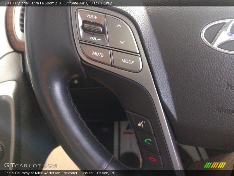  2018 Santa Fe Sport 2.0T Ultimate AWD Steering Wheel
