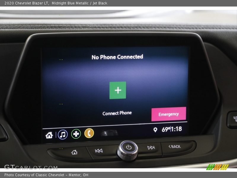 Midnight Blue Metallic / Jet Black 2020 Chevrolet Blazer LT
