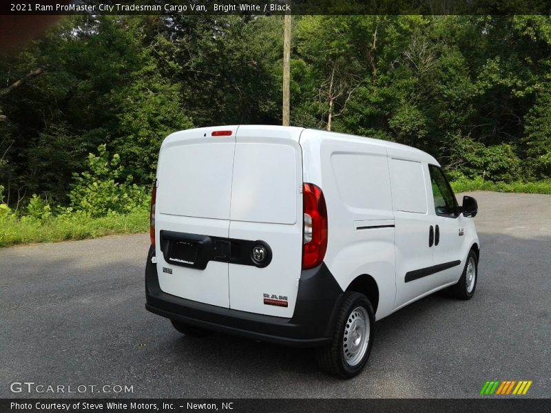 Bright White / Black 2021 Ram ProMaster City Tradesman Cargo Van