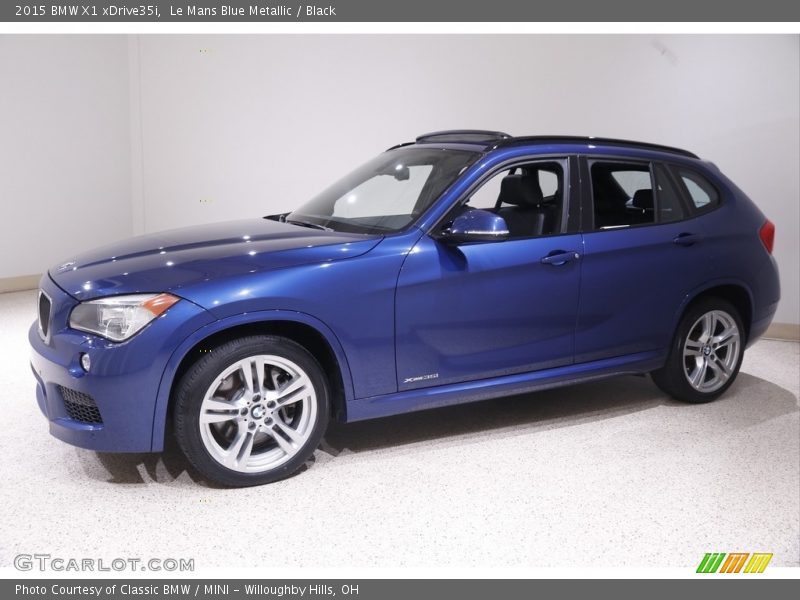 Le Mans Blue Metallic / Black 2015 BMW X1 xDrive35i