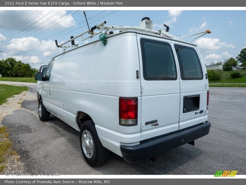 Oxford White / Medium Flint 2012 Ford E Series Van E150 Cargo
