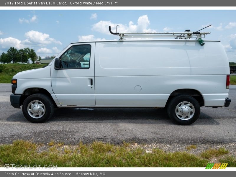 Oxford White / Medium Flint 2012 Ford E Series Van E150 Cargo