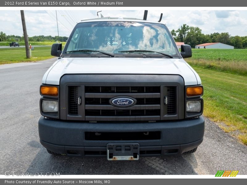 Oxford White / Medium Flint 2012 Ford E Series Van E150 Cargo