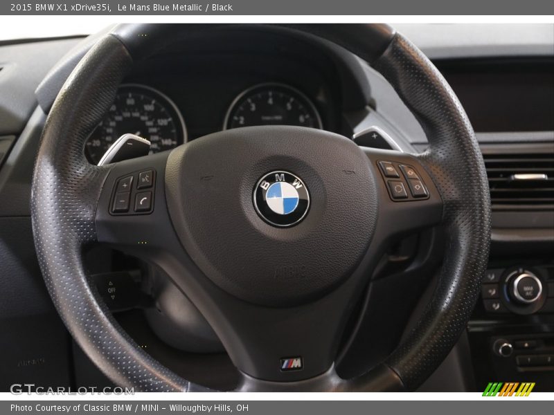 Le Mans Blue Metallic / Black 2015 BMW X1 xDrive35i