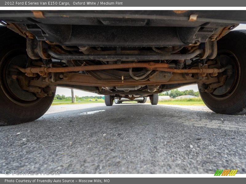 Oxford White / Medium Flint 2012 Ford E Series Van E150 Cargo