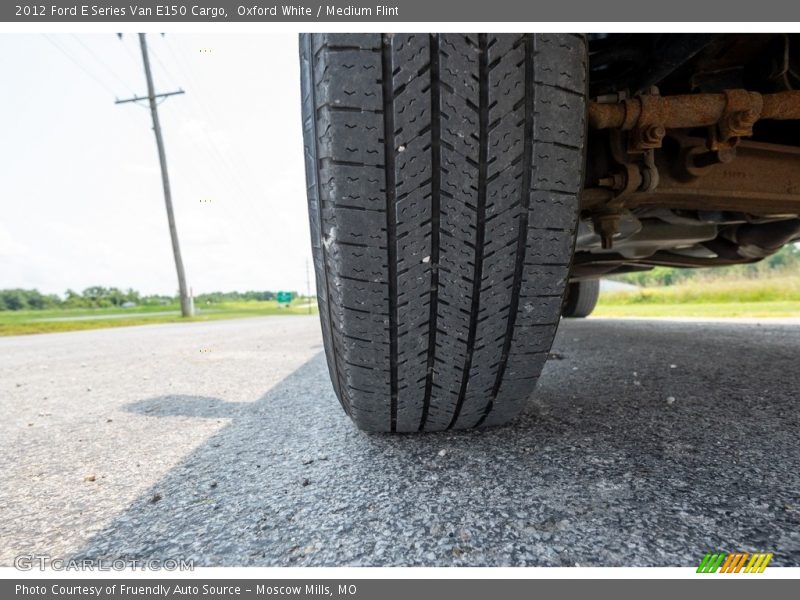 Oxford White / Medium Flint 2012 Ford E Series Van E150 Cargo