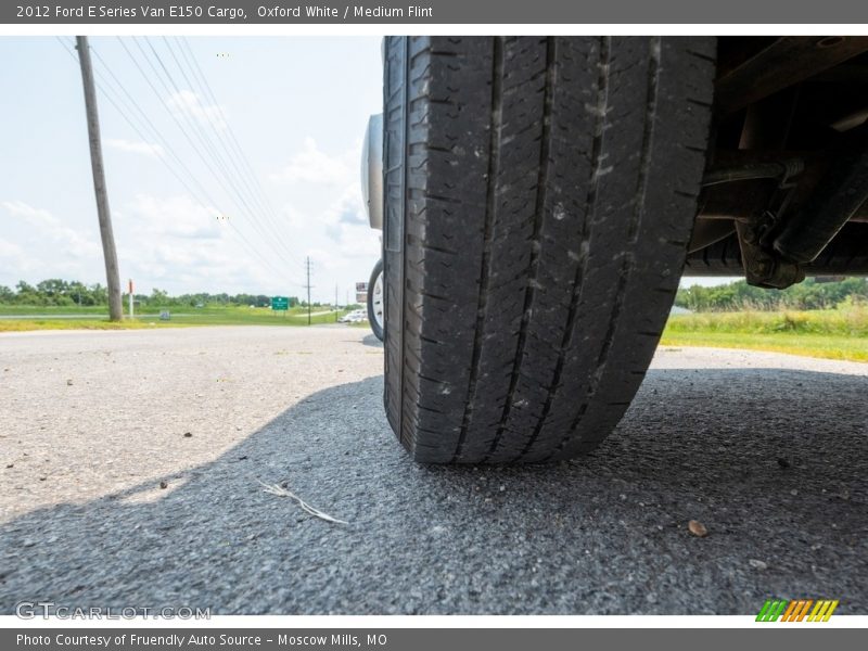 Oxford White / Medium Flint 2012 Ford E Series Van E150 Cargo