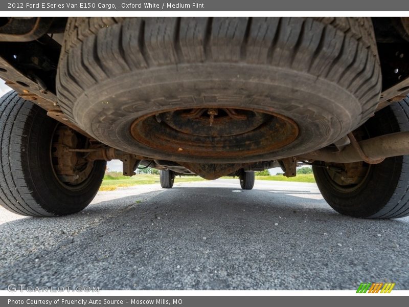 Oxford White / Medium Flint 2012 Ford E Series Van E150 Cargo